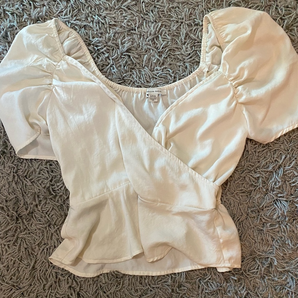 cottage core puff sleeve blouse